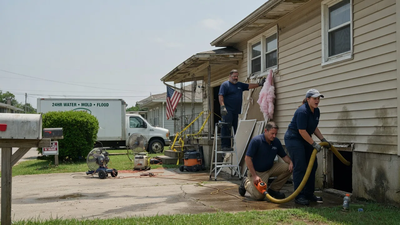 Water Damage Repair in Fuquay Varina, NC near me